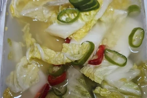 백김치